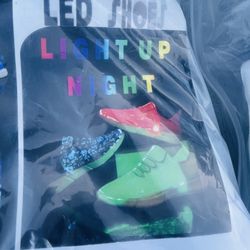 LED Light Up Shoes Size 47/48 12-12.5