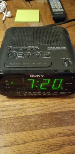 Sony Dream Machine Auto Time Set Clock Alarm For Sale In Concord Ca Offerup