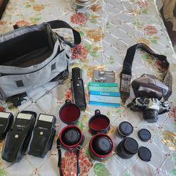 Canon Camera AE-1 Program Full Set