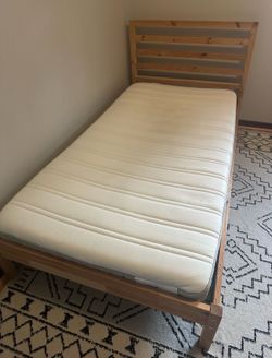 IKEA Tarva Twin Bed Hasvag Mattress FREE