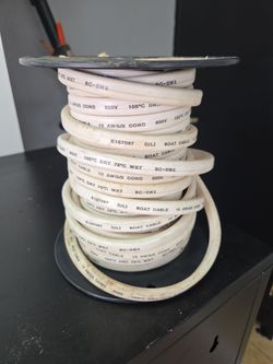 Marine 10 ga. 2 wire cable