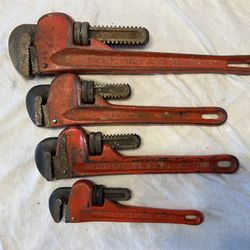 Drop Forged and Craftsman Pipe Wrenches