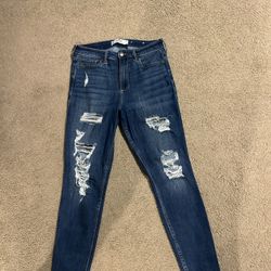 Hollister Curvy High Rise Super Skinny Size 30r