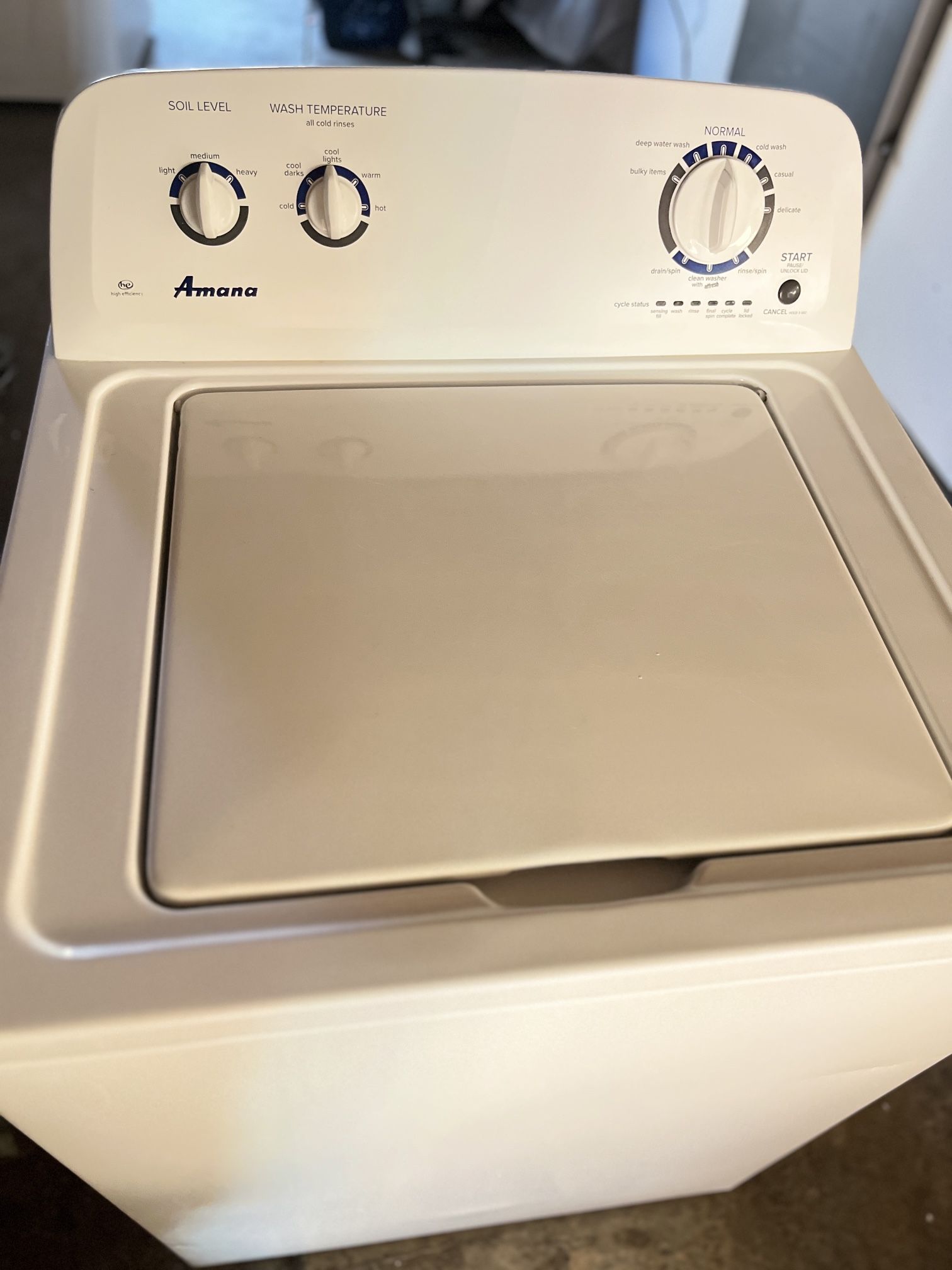 Amana Washer 3.5cuft Free Delivery