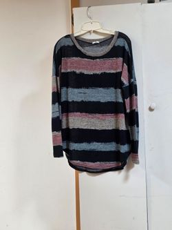 Striped Long-Sleeve Knit Shirt