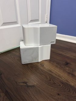Bose Double Cube Speakers Pair White