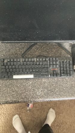 Red dragon gaming keyboard