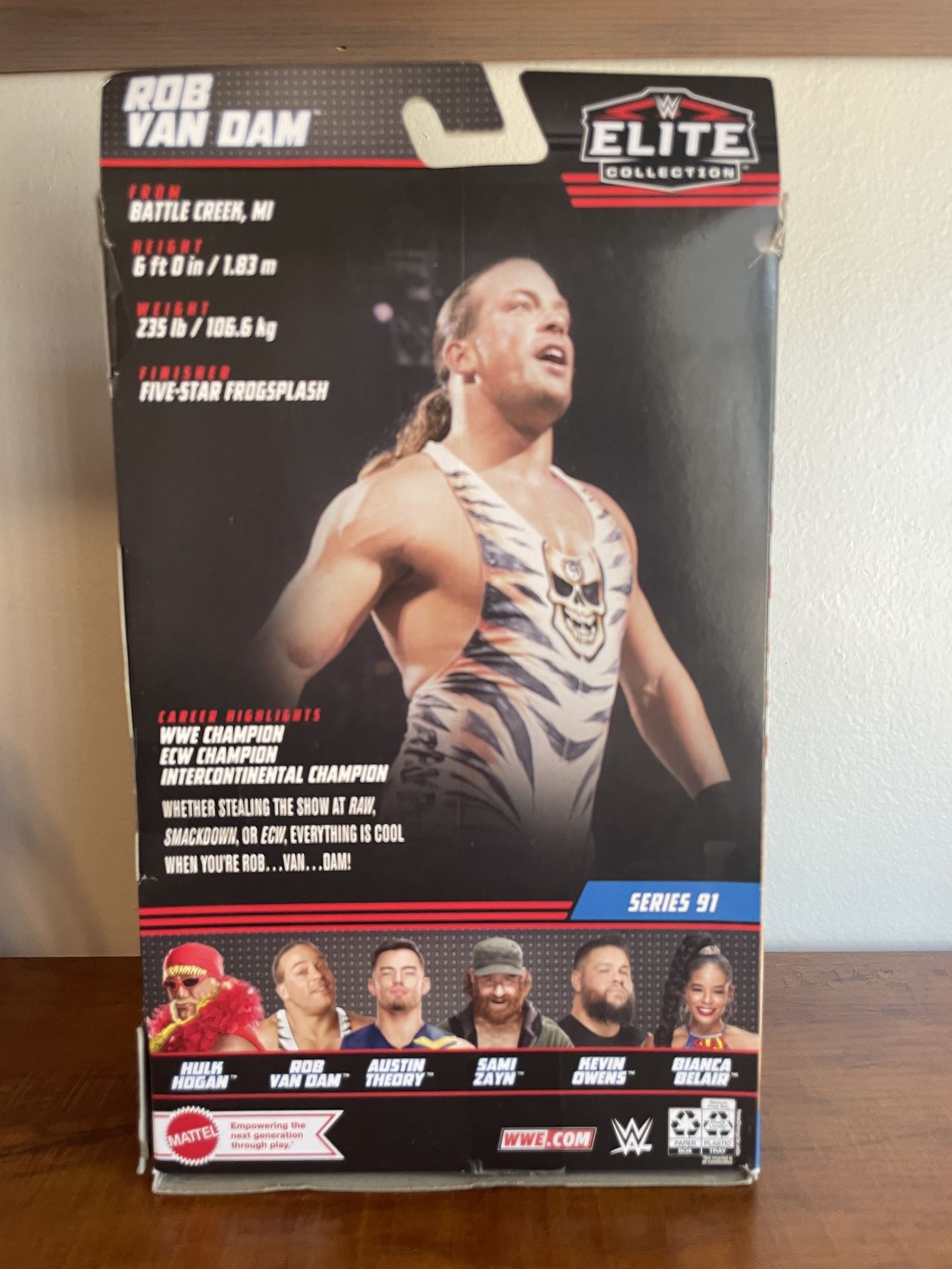 WWE elite RVD