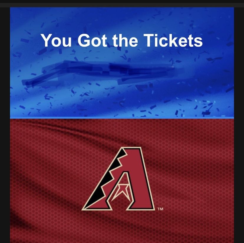 Diamondbacks World Series Tickets