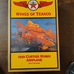 Texaco Collectable Die Cast Airplane