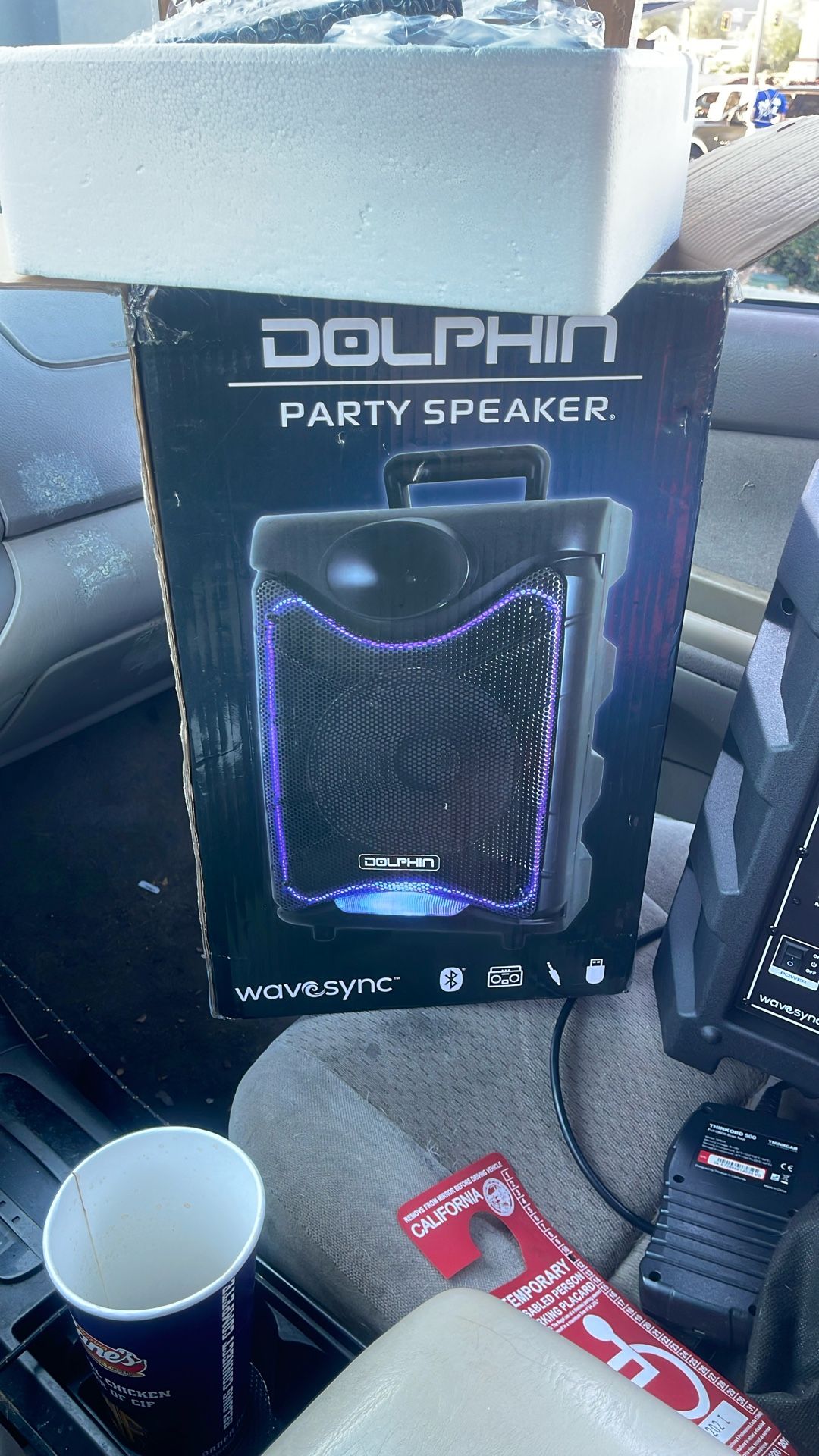 New Dolphin Bluetooth Speaker Opened Boxed Used For A Few Mins Then I Changed Mind I Want A Bigger One