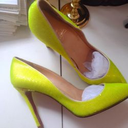 Authentic Christian Louboutin Pigalle Heels 8