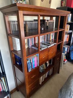 Beautiful  Mahogany Bookshelf