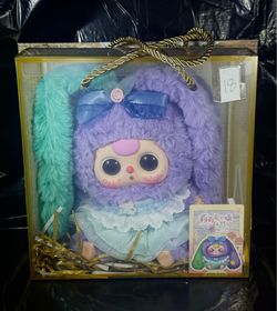 Baby Three Lily Rabbit Town V4 Plush Pendant