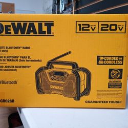 DEWALT 12V/20V MAX Bluetooth Cordless Jobsite Radio DCR028B