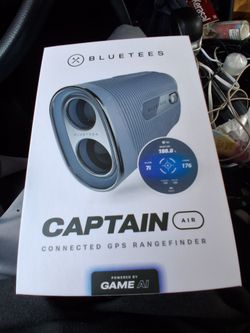 NIB SEALED BLUE TEES CAPTAIN AIR GPS RANGEFINDER