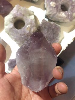 Amethyst crystals