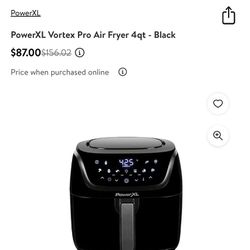 Power XL Vortex Pro air Fryer for Sale in True, WV - OfferUp