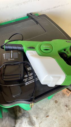 Lithium ion disinfectant sprayer