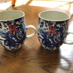 Anthropologie “K” mugs (2)