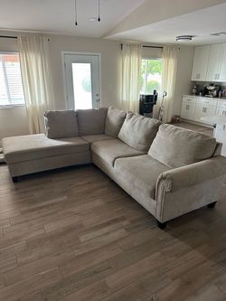 Used- Ashley furniture small sectional $300.00