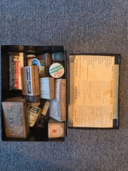 Vintage first aid kit