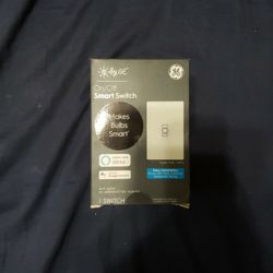 by GE  ON/OFF SMART SWITCH  (MAKES BULBS SMART)