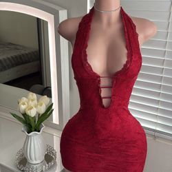 new shein halter dress