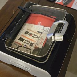 Gourmia FoodStation Smokeless Grill, Griddle & Air Fryer (GGA2180)