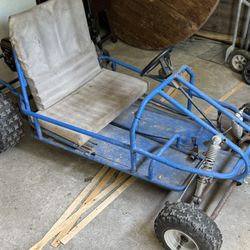 Blue Go Cart 