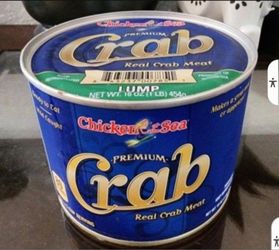 100% Carne De Cangrejo 