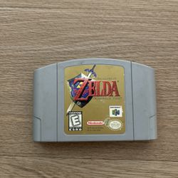The legend Of Zelda ocarina Of Time Nintendo 64