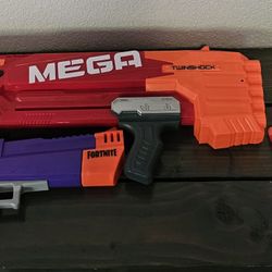 Nerf Guns-Mega And Fortnite