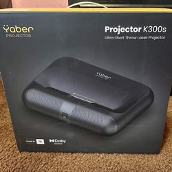 Yaber K300s Triple Laser Projector - Ultra Short Throw Smart Projector NEW