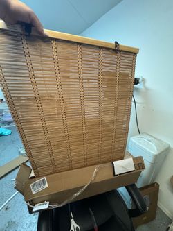 XIUXIU Bamboo Roller Shades