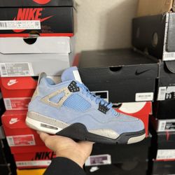 Jordan University Blue 4s size 11.5 USED But Clean 