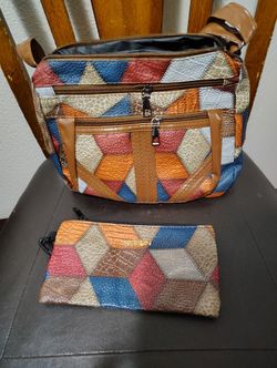 Brand New Purse With Clutch Bag