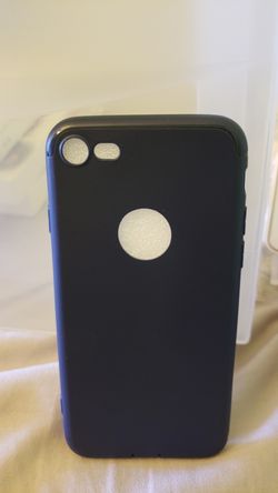 Iphone 7/8 Blue Rubber case