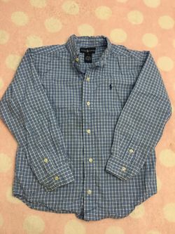 Ralph Lauren dress shirt boys 7