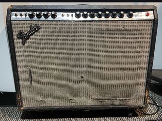 Fender Silverface Twin Reverb JBL Speakers