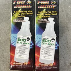 Fog Machine Juice Brand New