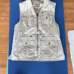 L.L.Bean 11 Pocket Travel Vest Large