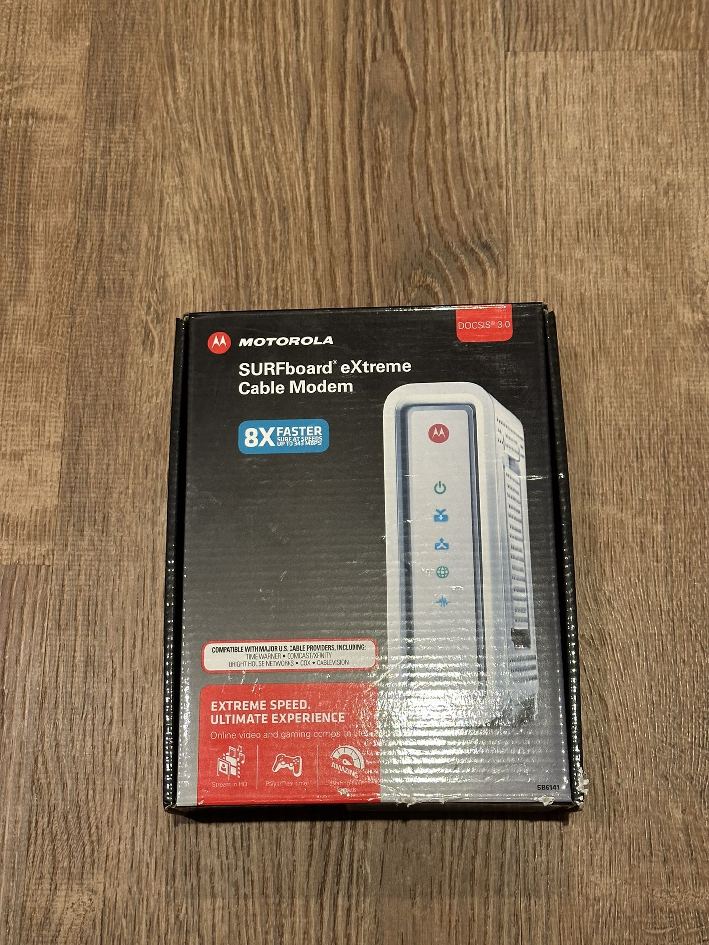 Motorola Surfboard Extreme Cable Modem SB6141. Comcast/xfinity