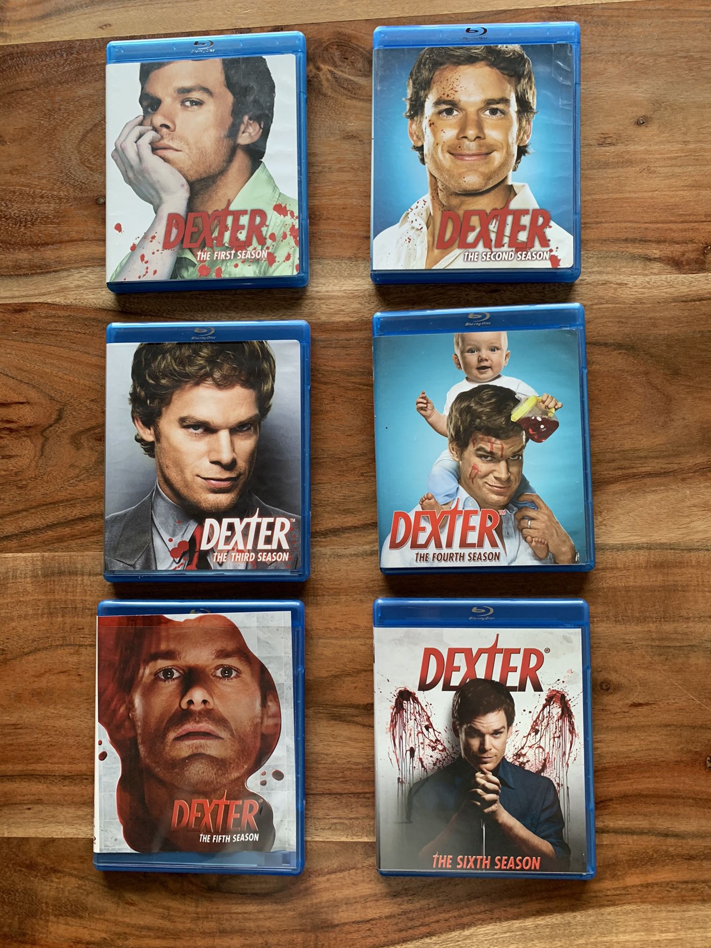 Dexter Season 1-6 Blu-Ray Disc Set