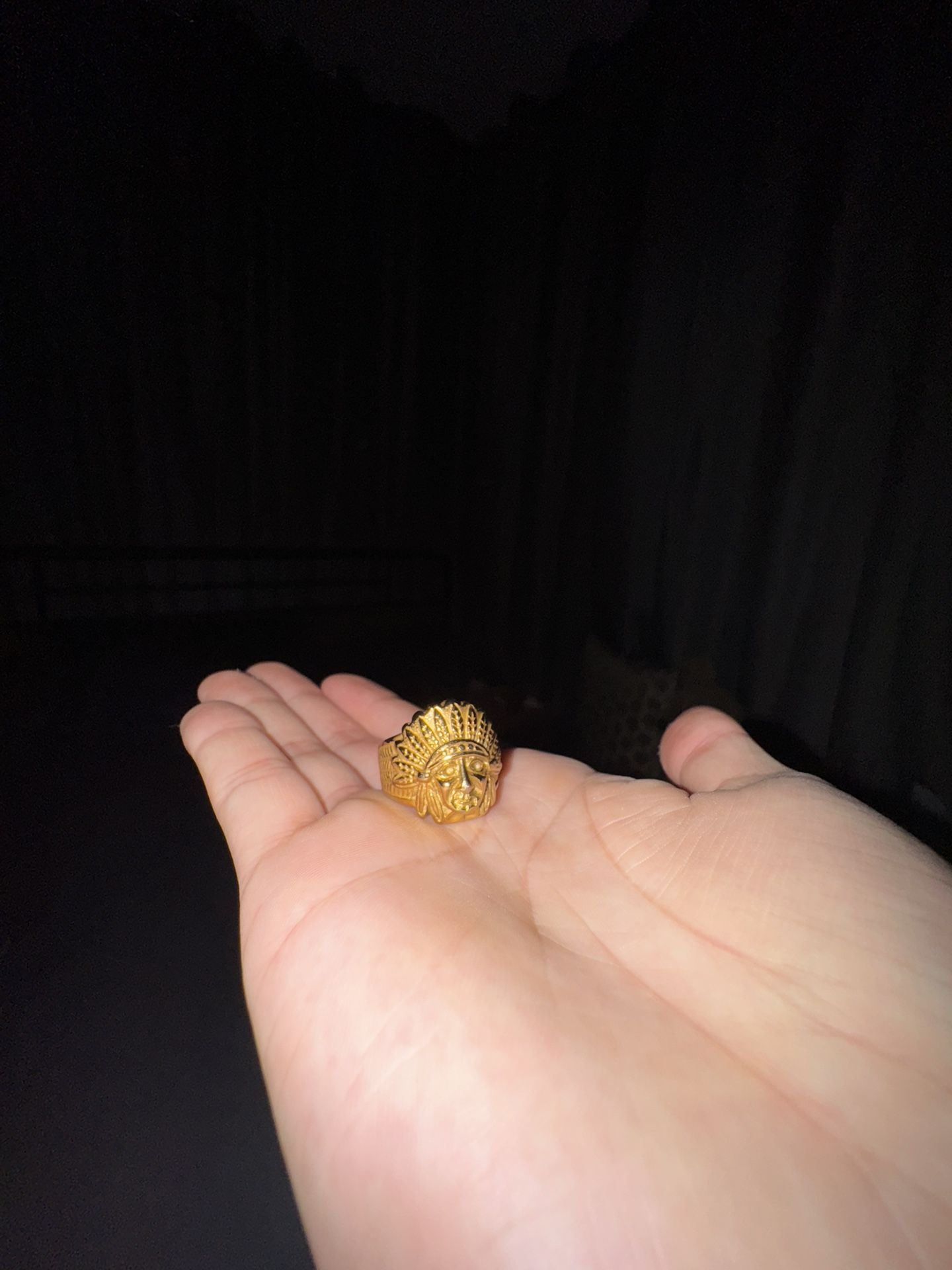 Gold Plated Ring Fits Most Fingers