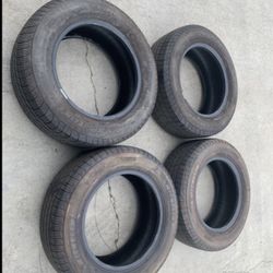 4 β 225/60r16 Michelin Good 90% Treads Tires!