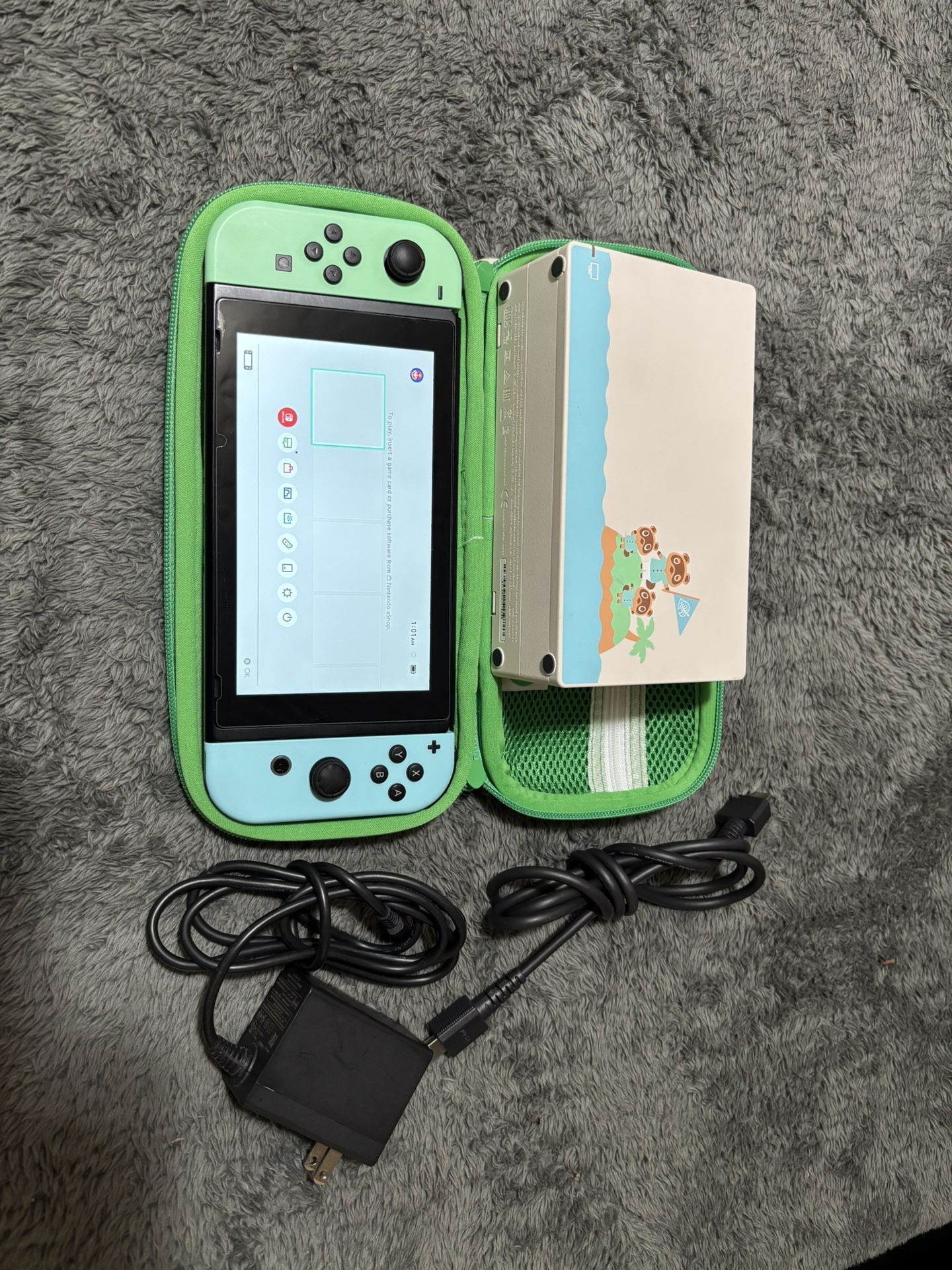 Like New Nintendo Switch Animal Crossing Edition