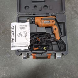 Rigid Electric Drill Plus 2 Extras 