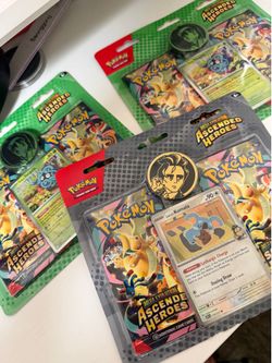 Pokemon Ascended Heroes Blister & Mega Evolution ETB