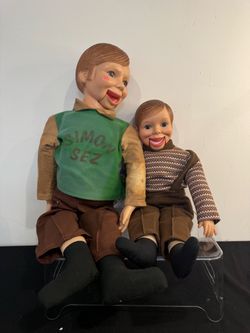 Title: Vintage 1970s Horsman Ventriloquist Dolls – Pair